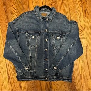 American Eagle denim jacket size L